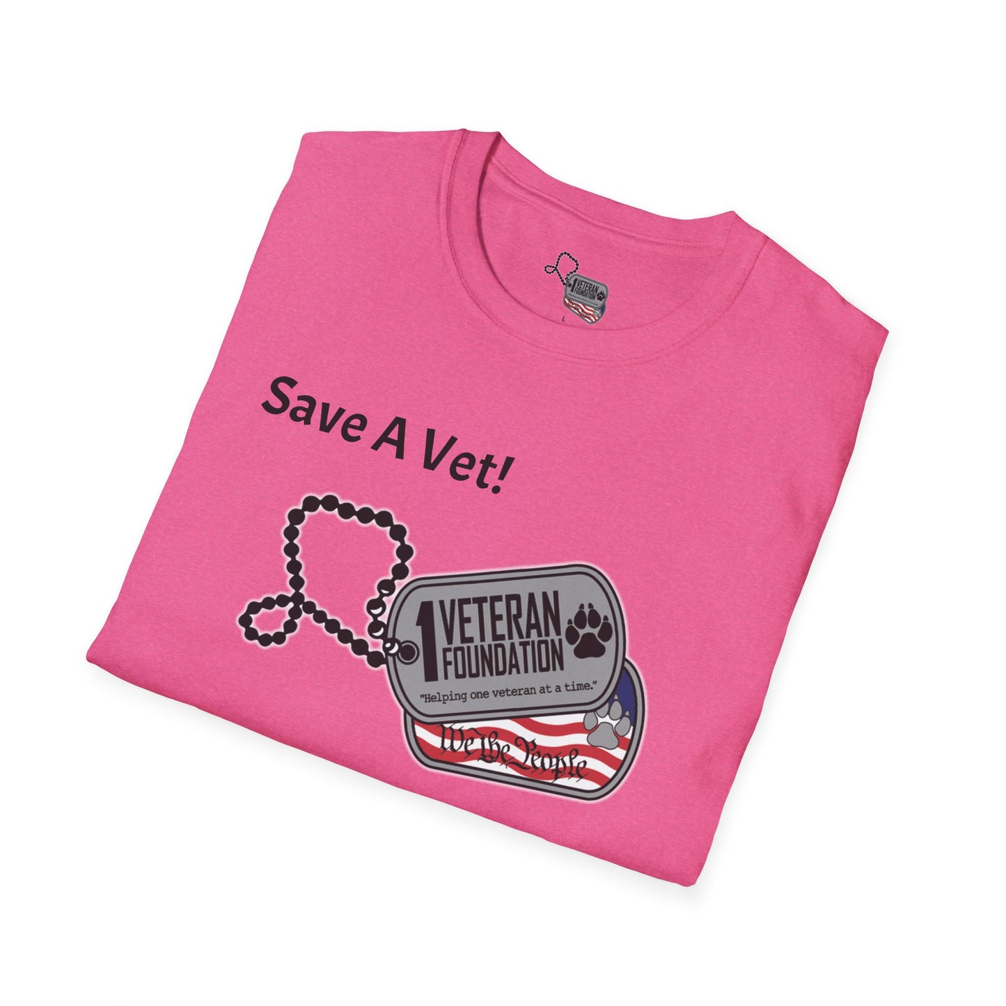 1 Veteran Foundation Unisex Softstyle T-Shirt