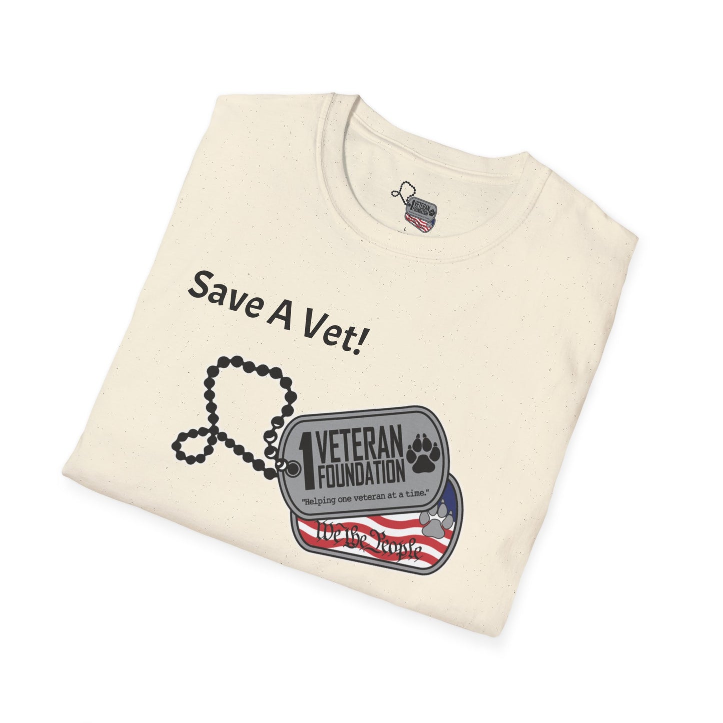 1 Veteran Foundation Unisex Softstyle T-Shirt