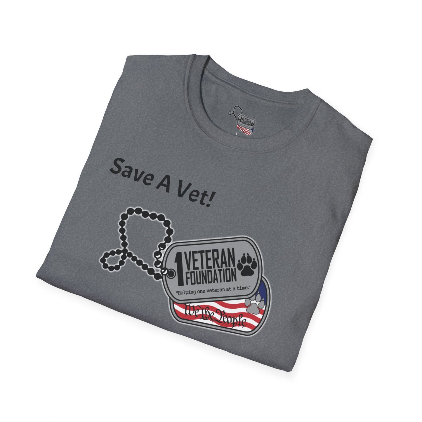 1 Veteran Foundation Unisex Softstyle T-Shirt