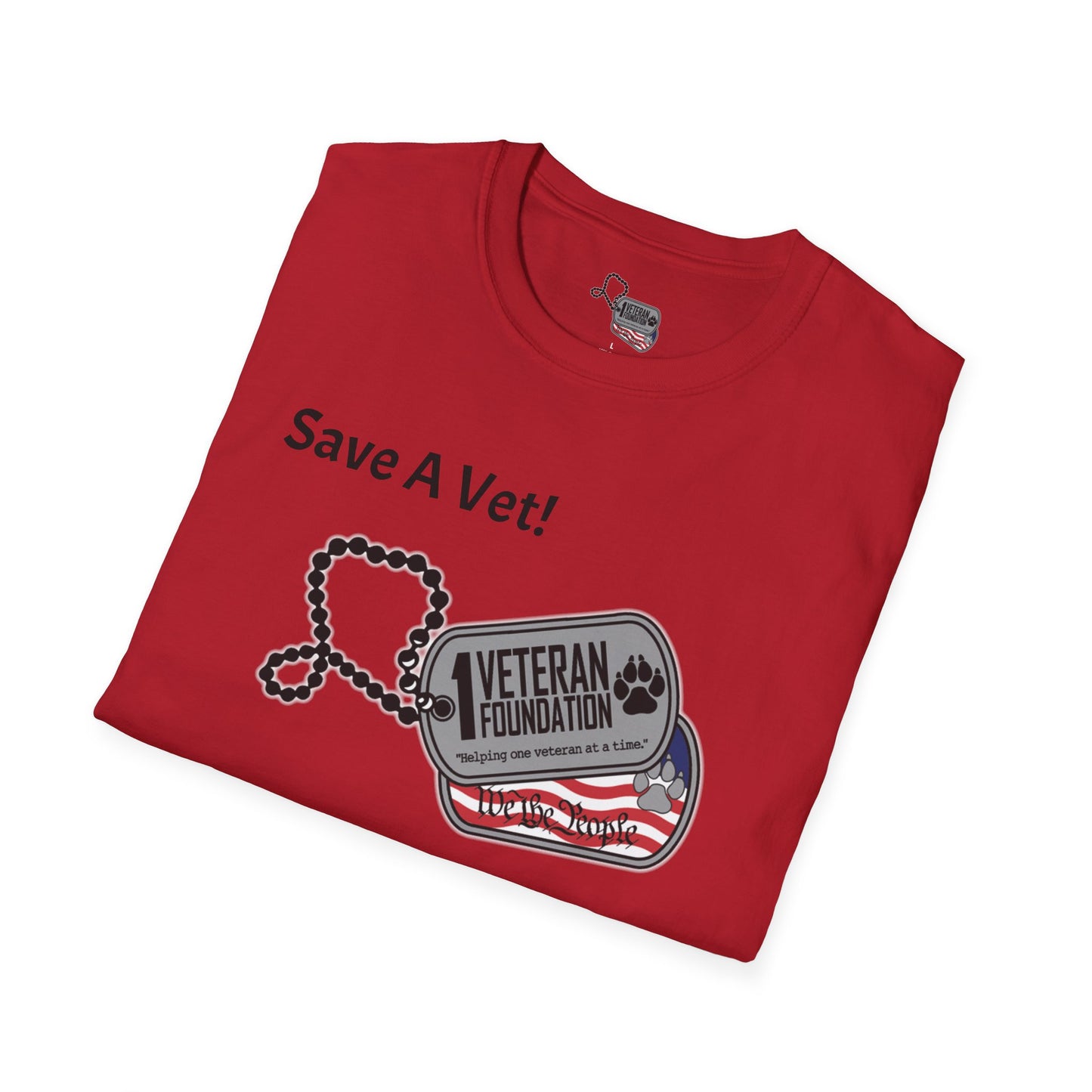 1 Veteran Foundation Unisex Softstyle T-Shirt