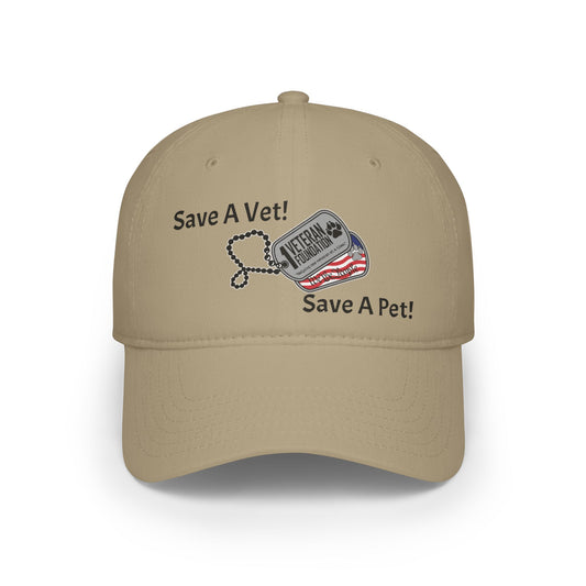 1 Veteran Foundation Low Profile Baseball Cap