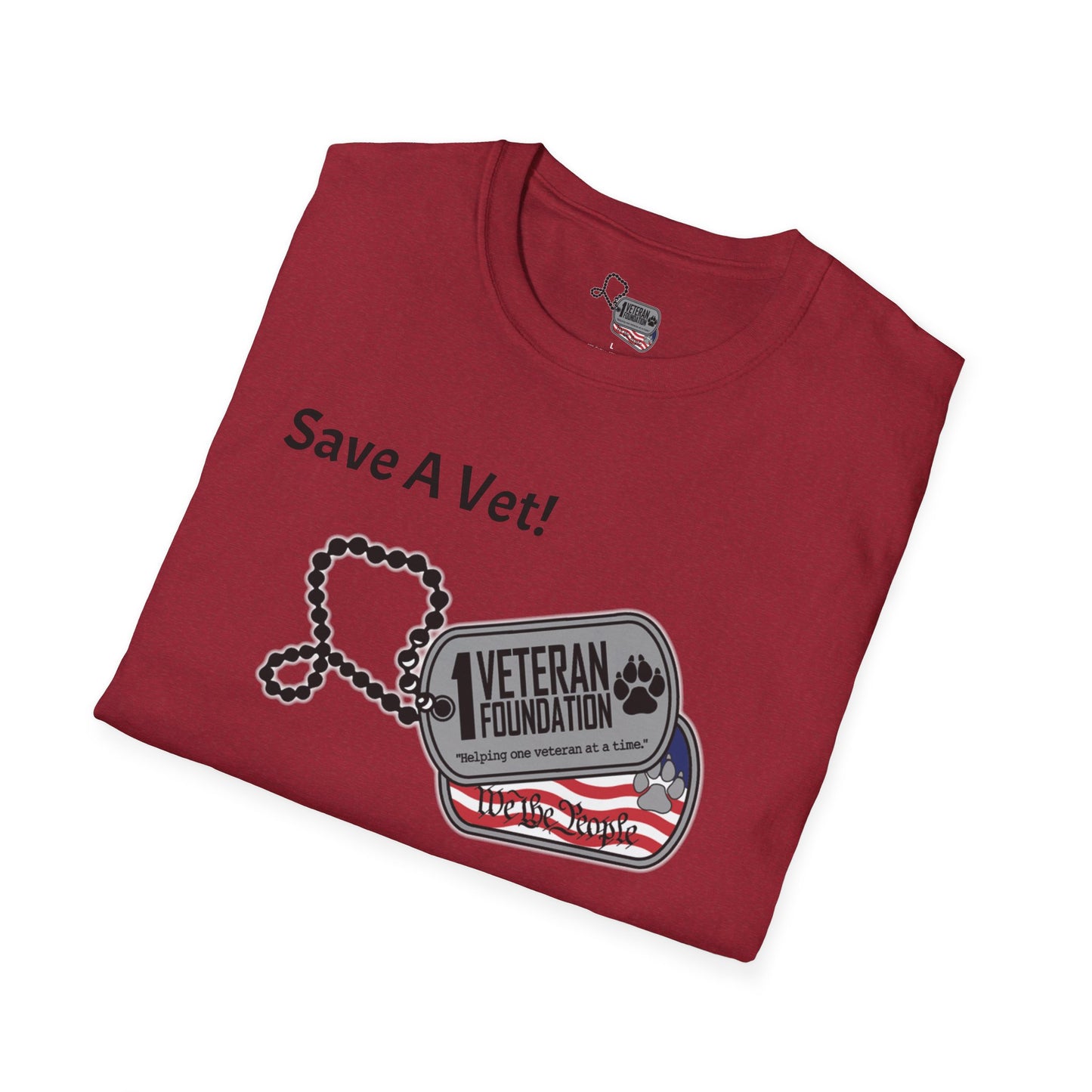 1 Veteran Foundation Unisex Softstyle T-Shirt