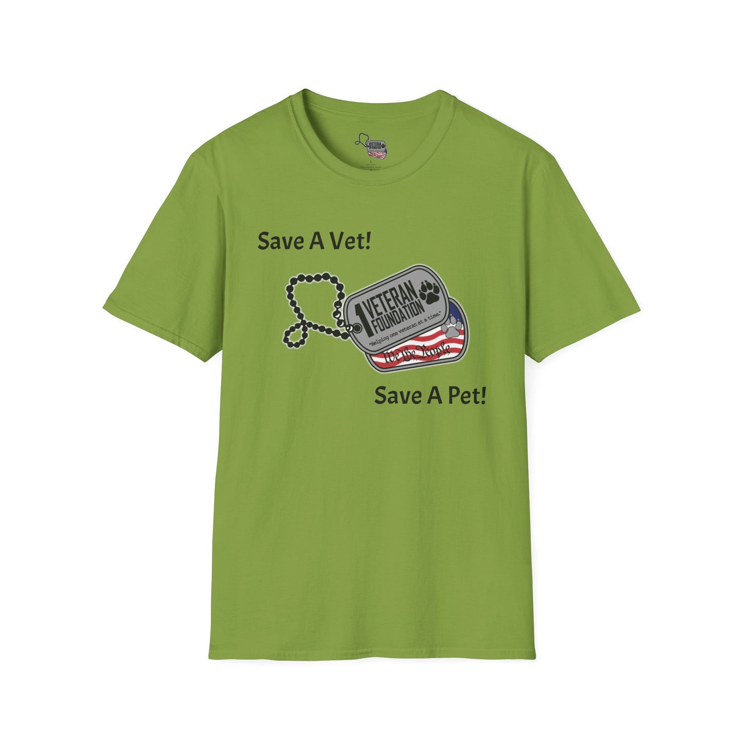 1 Veteran Foundation Unisex Softstyle T-Shirt