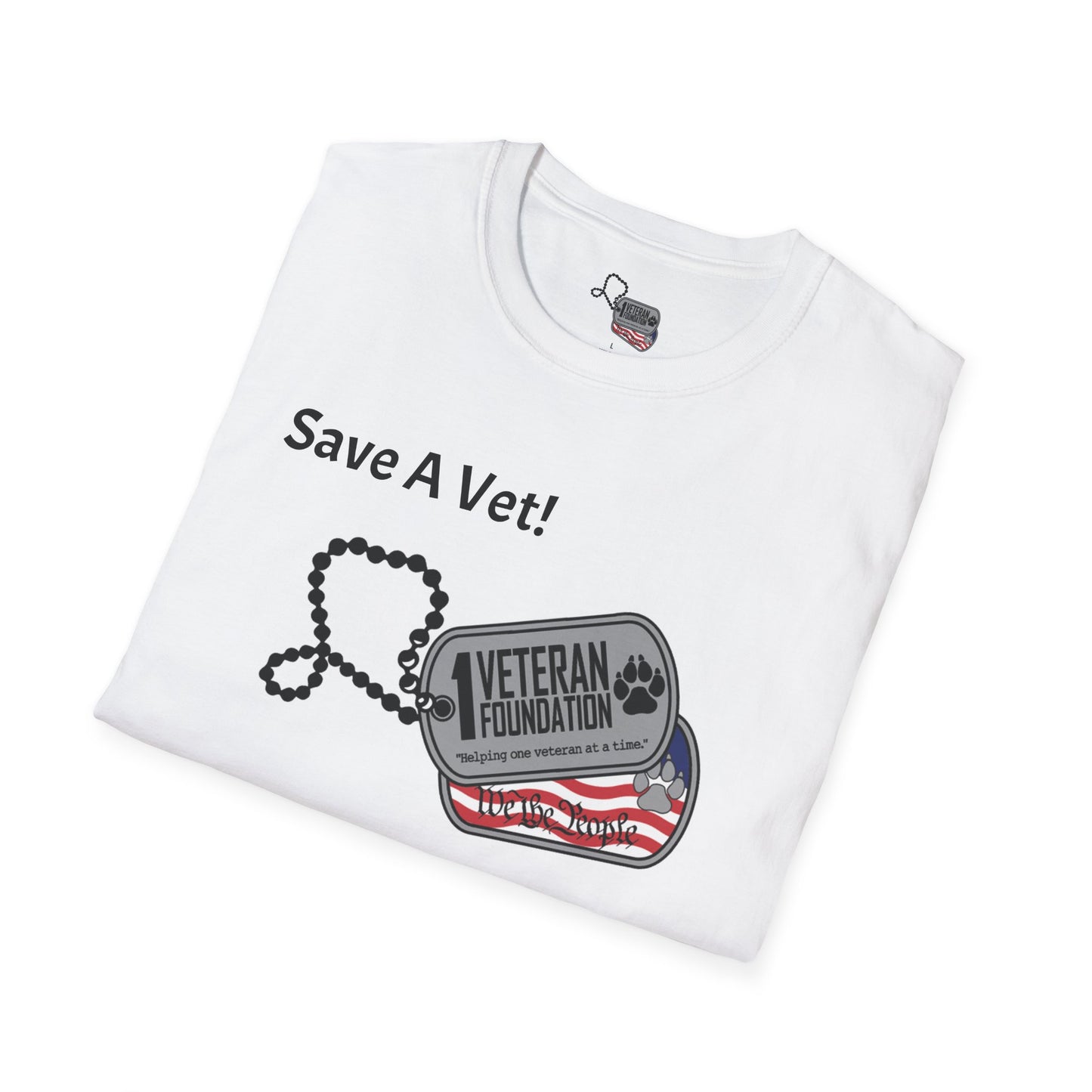 1 Veteran Foundation Unisex Softstyle T-Shirt