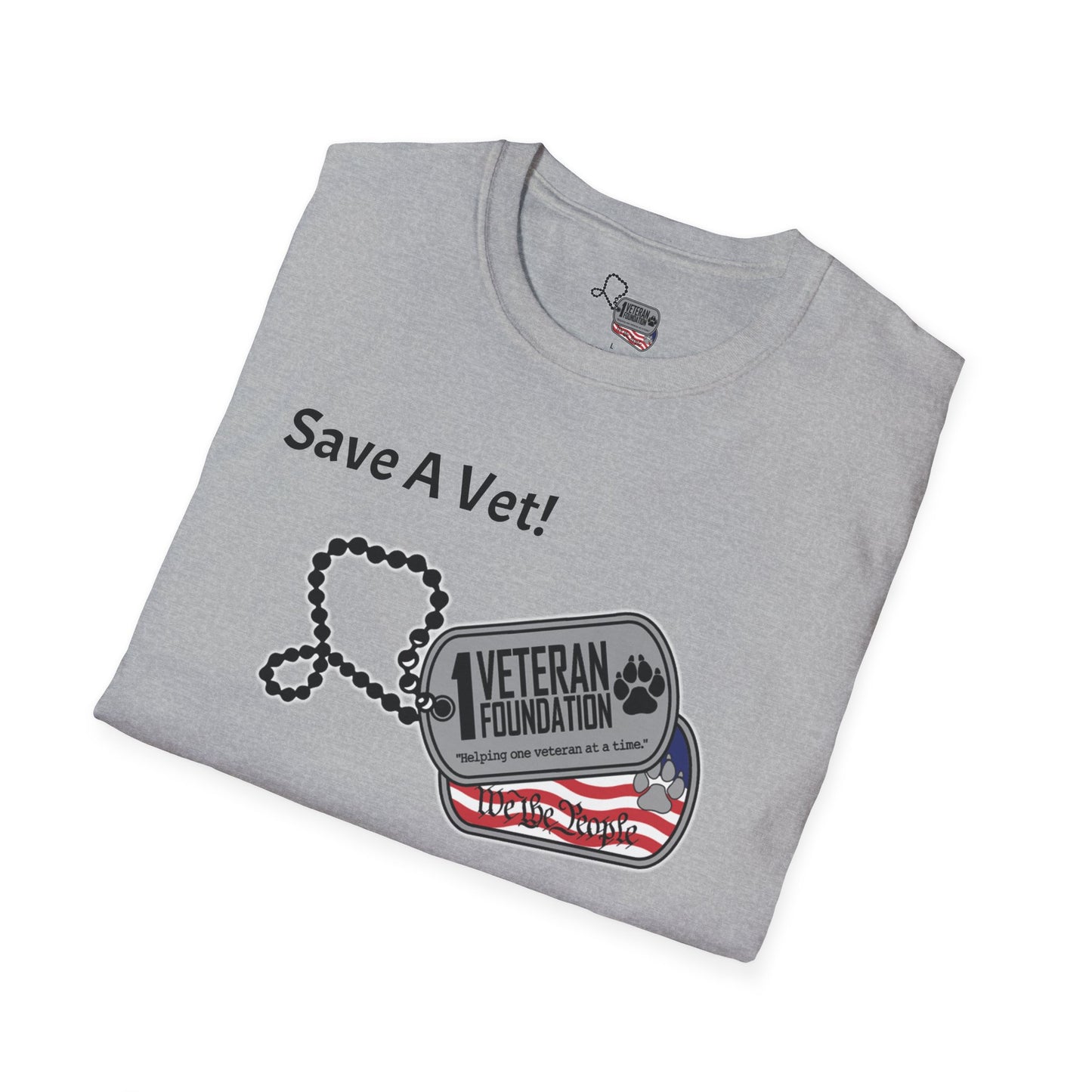 1 Veteran Foundation Unisex Softstyle T-Shirt