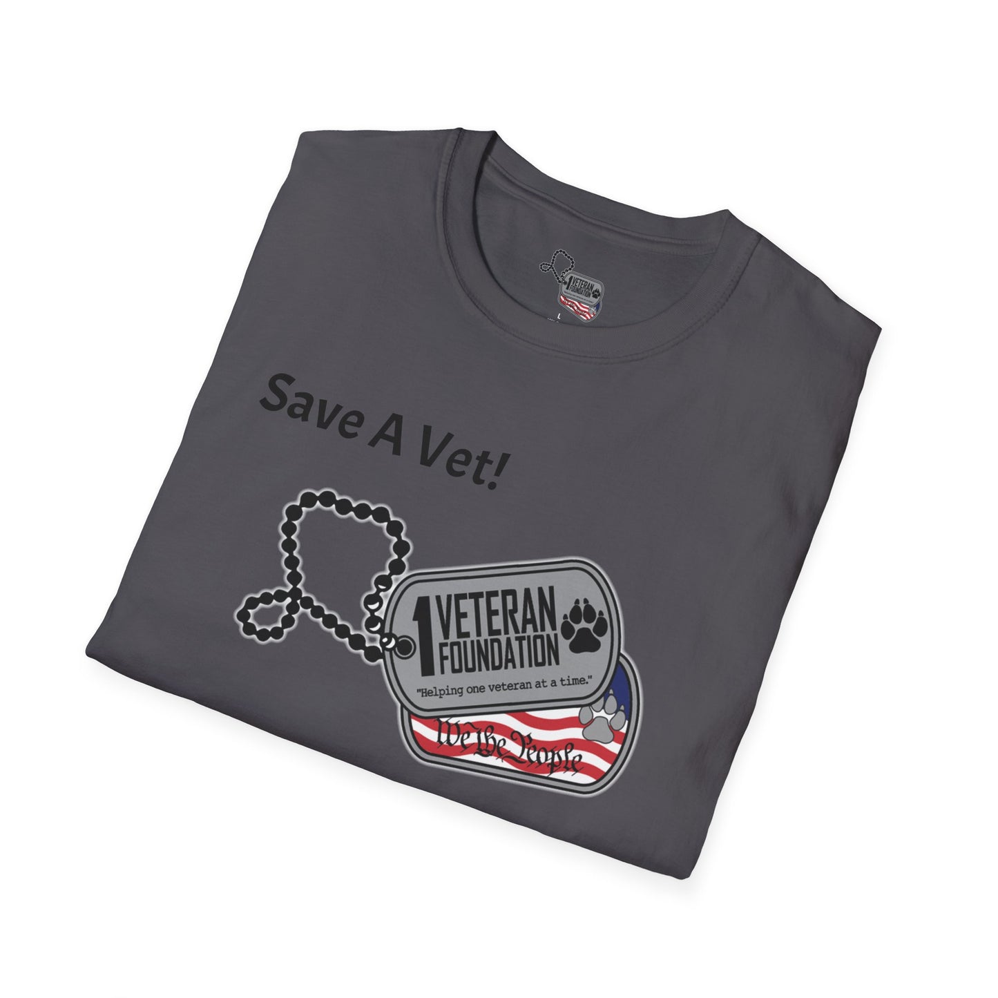 1 Veteran Foundation Unisex Softstyle T-Shirt