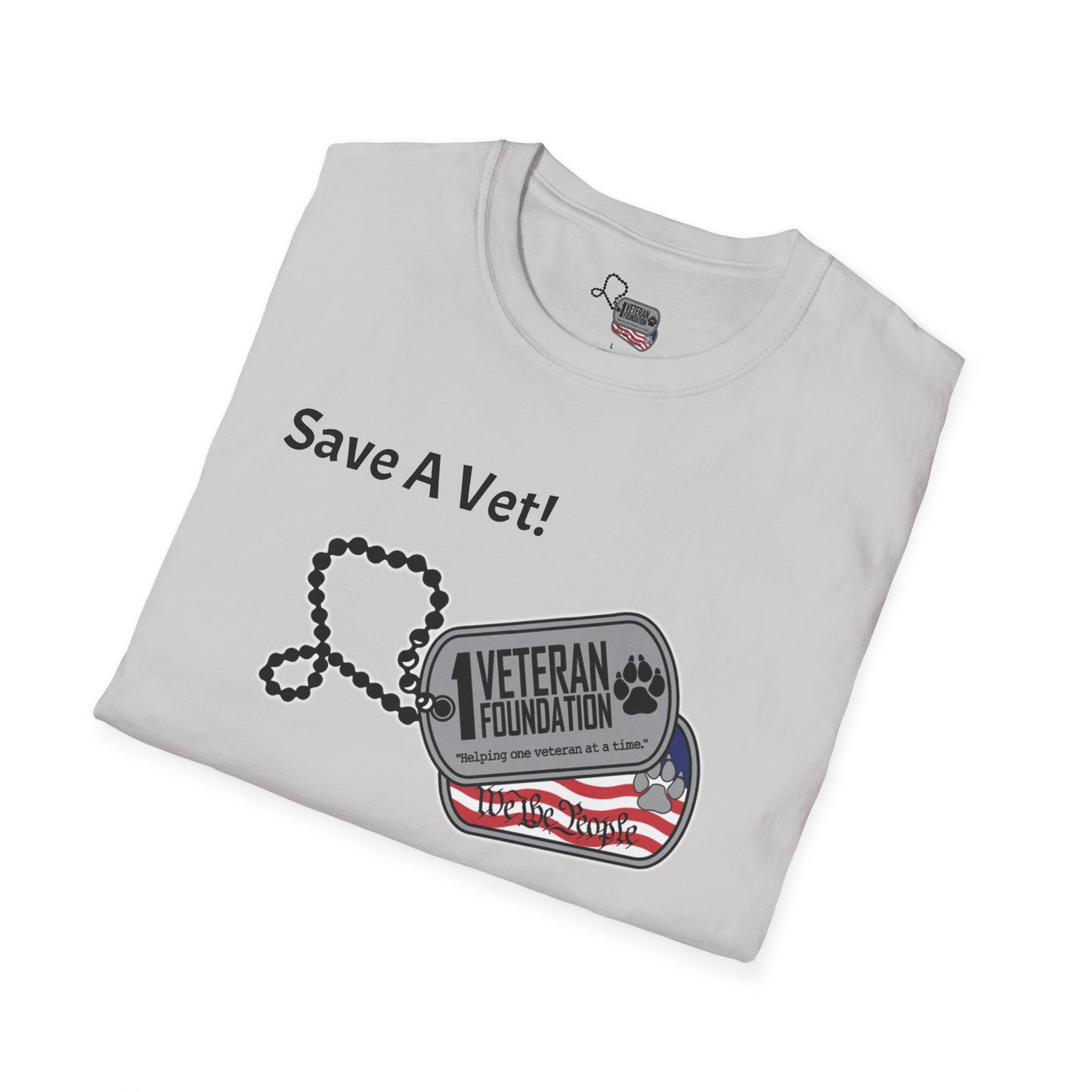 1 Veteran Foundation Unisex Softstyle T-Shirt