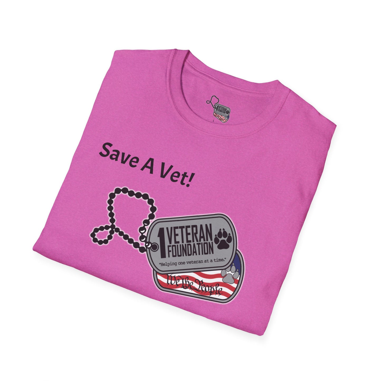 1 Veteran Foundation Unisex Softstyle T-Shirt